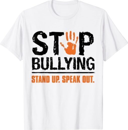 Unity Day Orange Stop Bullying Stand Up Speak Out Shirt