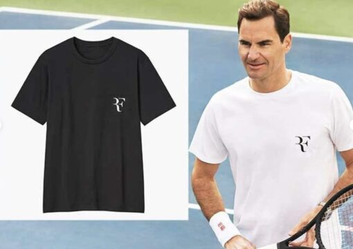 Tennis Roger Federer Set to Launch RF Legends Shirt