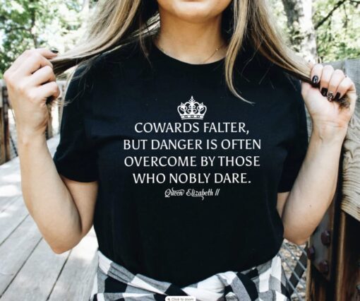 Queen Elizabeth II Shirt RIP Queen Elizabeth Shirt Rest In Peace Majesty The Queen Queen Of England T-Shirt Queen Elizabeth Quote Tee