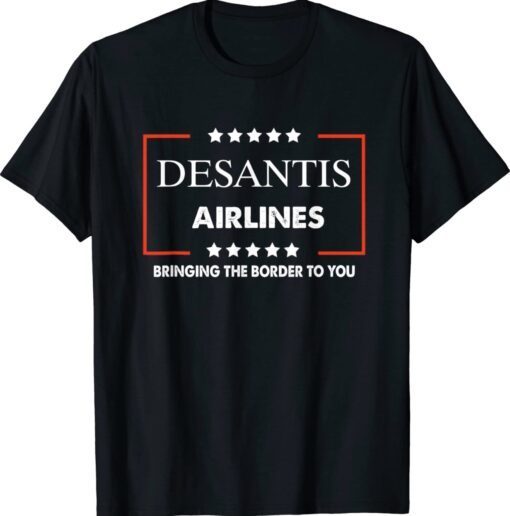 Funny DeSantis Airlines Shirt
