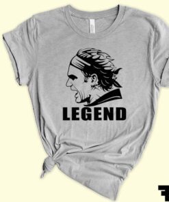 Roger Federer Legend Thanks For Memories Shirt