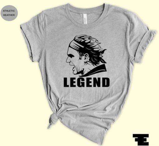 Roger Federer Legend Thanks For Memories Shirt