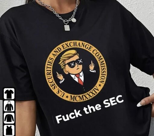 Wall Street Fuck The Sec Us Securities And Exchange Commission Shirt