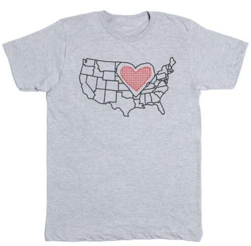 The Midwest The Heartland Shirt