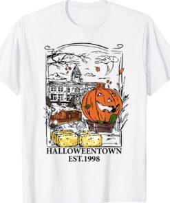 Vintage Halloween Town EST 1998 Gift Shirt