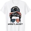 Where's Jackie Jackie Are You Here Messy Bun Shirt