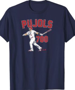 Albert Pujols 700 St Louis Baseball Shirt