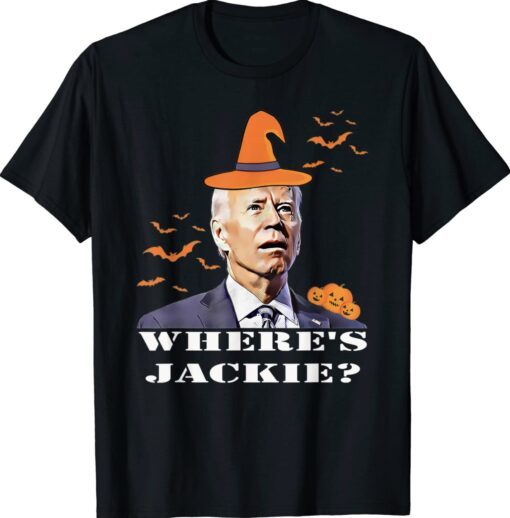 Where's Jackie Funny Halloween Shirt