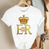 The Queen's Jubilee Shirt Queens Crown Shirt, RIP Queen of England Shirt, Rest In Peace Elizabeth Shirt