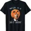 Where's Jackie Biden Jack O Lantern Pumpkin Halloween Shirt