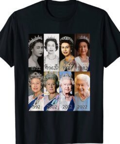 Queen Elizabeths Platinum Jubilee 70 years Celebration 2022 TShirt