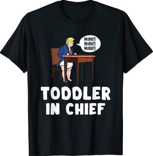 Toddler In Chief Funny Baby Trump Shirt