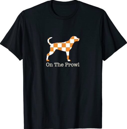 Tennessee Hound On The Prowl Vol Dog Knoxville Fan Game Shirt