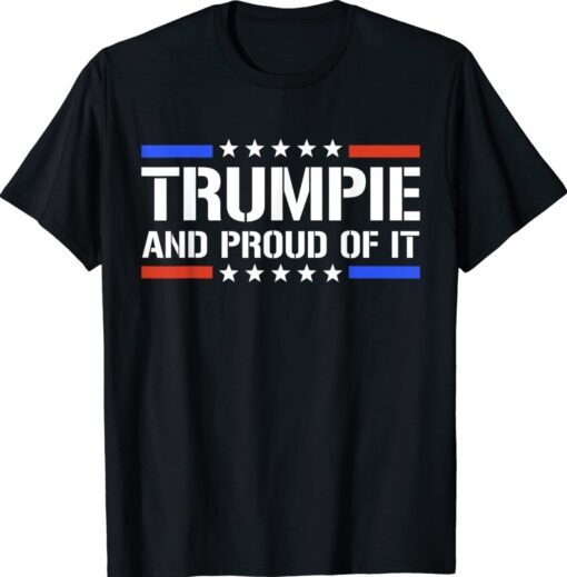 Trumpie And Proud Of It Trump 2024 USA Flag Shirt