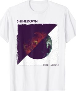 Shinedown Planet Zero White Shirt