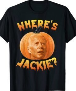 Where's Jackie Anti Biden Pumpkin Halloween Shirt