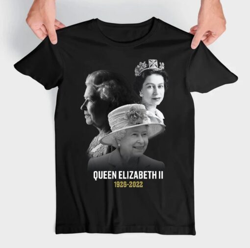 Mens RIP Queen Elizabeth II 1926 2022 Shirt