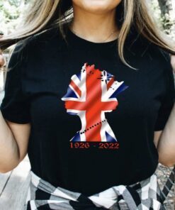 RIP Queen Elizabeth with British Flag Royal Family Shirt