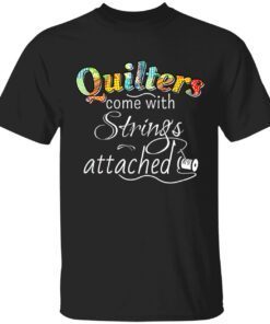 Quilter come with string attached t-shirt