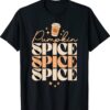 70s Retro Pumpkin Spice Latte PSL Retro Fall Vintage Autumn Shirt