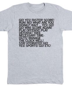 Go Yes Faster Score Sport Shirt
