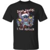 Stitch dear santa i can explain t-shirt