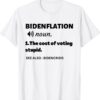 Bidenflation Definition Anti Biden T-Shirt