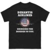 Desantis Airlines Airplane Flag Patriotic T-Shirt