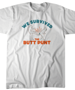 We Survived the Butt Punt Miami Football Shirt