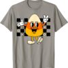 Cute Retro Halloween Candy Corn Pumpkin Costume Kids Toddler Funny T-Shirt