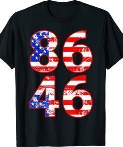 86 46 Anti Biden Pro Trump Patriotic T-Shirt