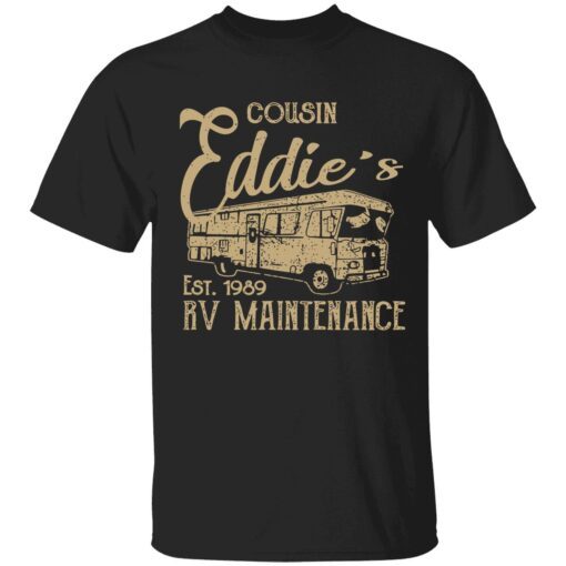 Cousin Eddie’s est 1989 RV maintenance raglan shirt