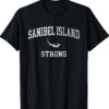 Vintage Sanibel Island Map FL Sanibel Island Strong Shirt