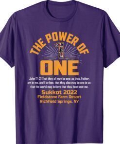 Sukkot 2022 The Power of One Shirt