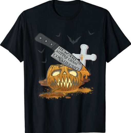 Supply Chain Consultant Funny Halloween Party Shirt