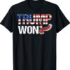 Trump Won Flag Take America Back Trump 2024 Shirt