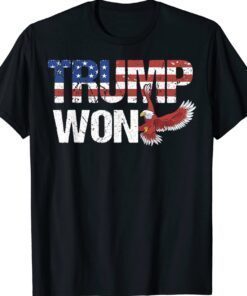 Trump Won Flag Take America Back Trump 2024 Shirt