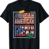 African american and puerto rican flag American puerto rican shirt