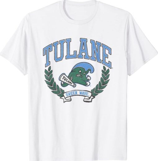 Tulane Green Wave Victory Vintage Logo Shirt