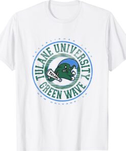 Tulane Green Wave Showtime White Officially Licensed Shirt