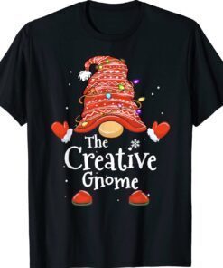 Creative Gnome Xmas Family Matching Christmas Gnomes Funny TShirt