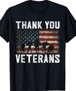 Veterans Day Gifts Thank You Veterans Proud Tee T-Shirt