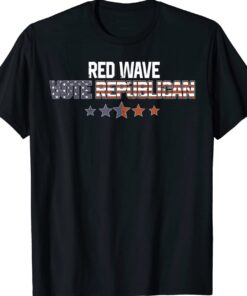 The Red Wave Is Coming 2022/2024 Elections Shirt
