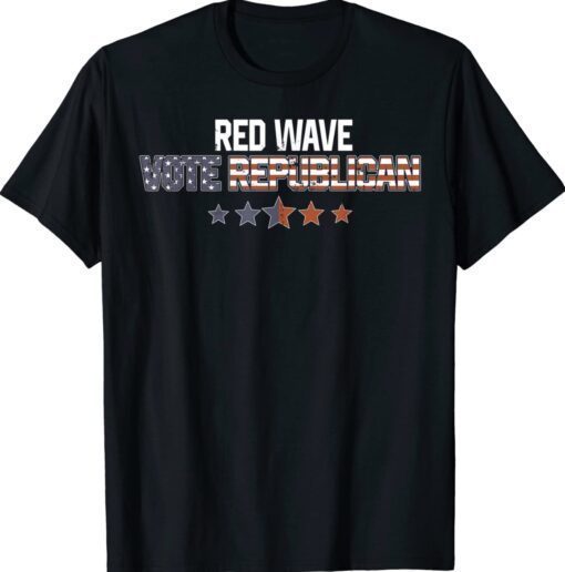 The Red Wave Is Coming 2022/2024 Elections Shirt