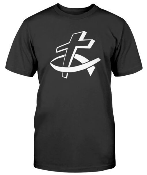 Christian Fish Cross Shirt