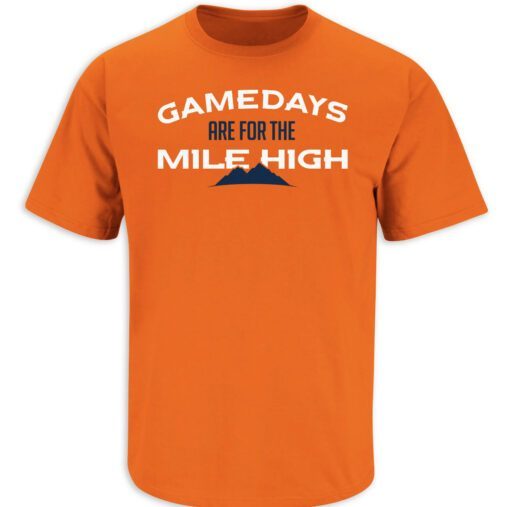 Gamedays Are For The Mile High Denver Shirt