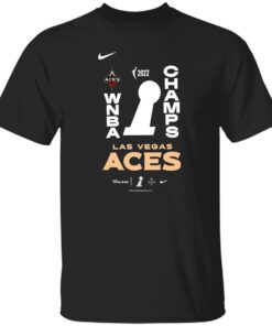 Nike youth 2022 wnba champions las vegas aces locker room shirt