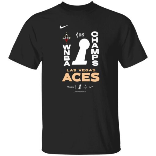 Nike youth 2022 wnba champions las vegas aces locker room shirt