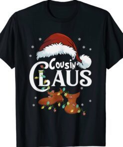 Cousin Claus Santa Funny Christmas Pajama Matching Family Shirt