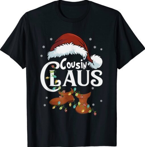 Cousin Claus Santa Funny Christmas Pajama Matching Family Shirt